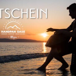 Handpan Geschenkgutschein für Workshops, Unterricht, Konzerte und Handpan-Kauf oder Miete
